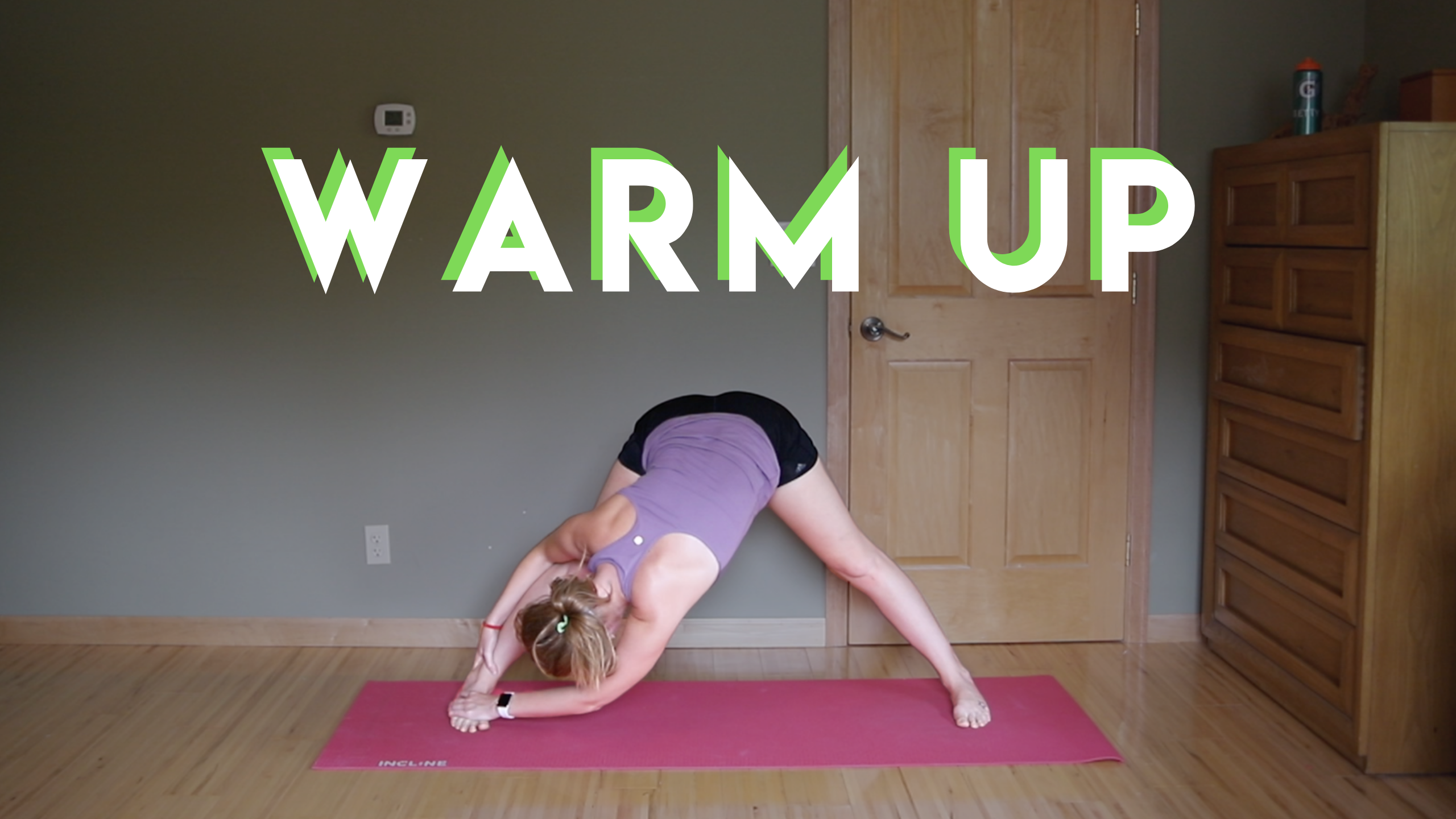 7 min WARM UP