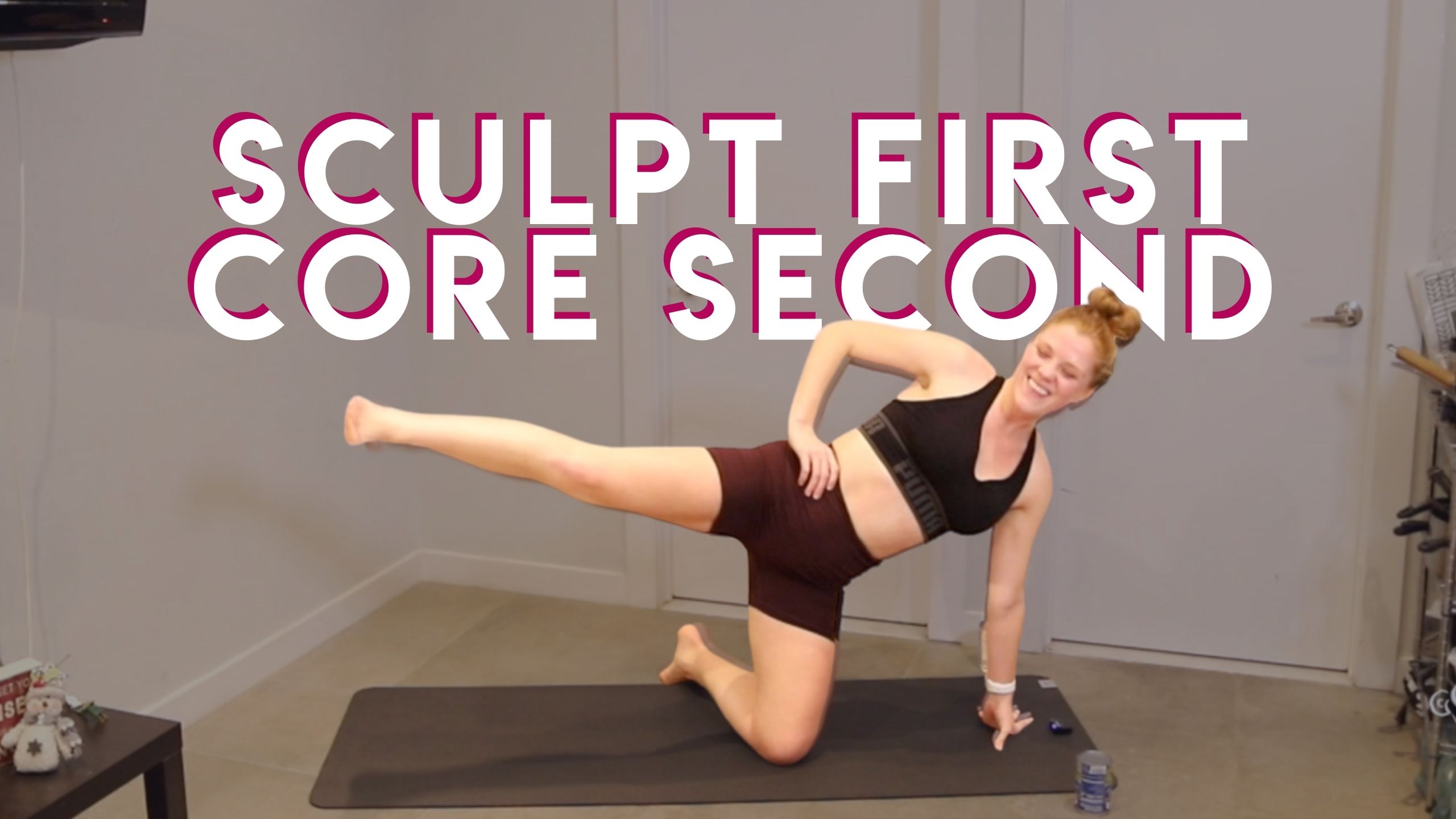 SCULPT FIRST CORE SECOND