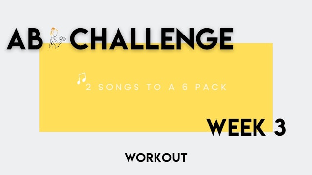 WEEK 3 Workout #2song6pack | Jan '21