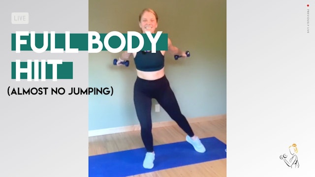 FULL BODY HIIT (ALMOST) NO JUMPING