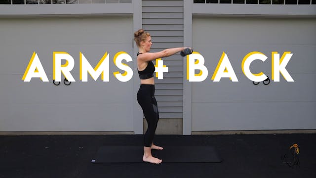ARMS & BACK 