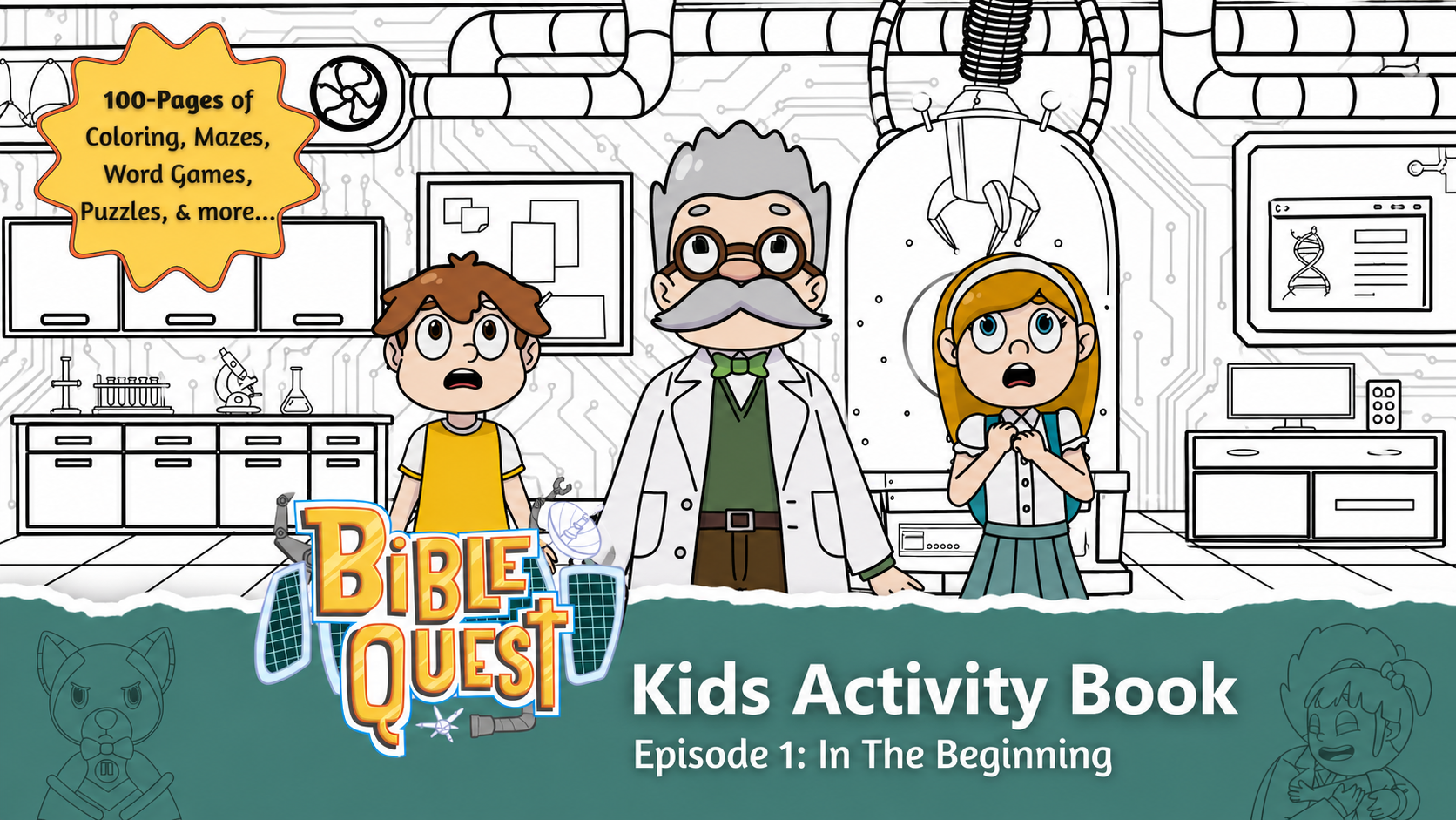 Episode 1 - 100 Page activity book