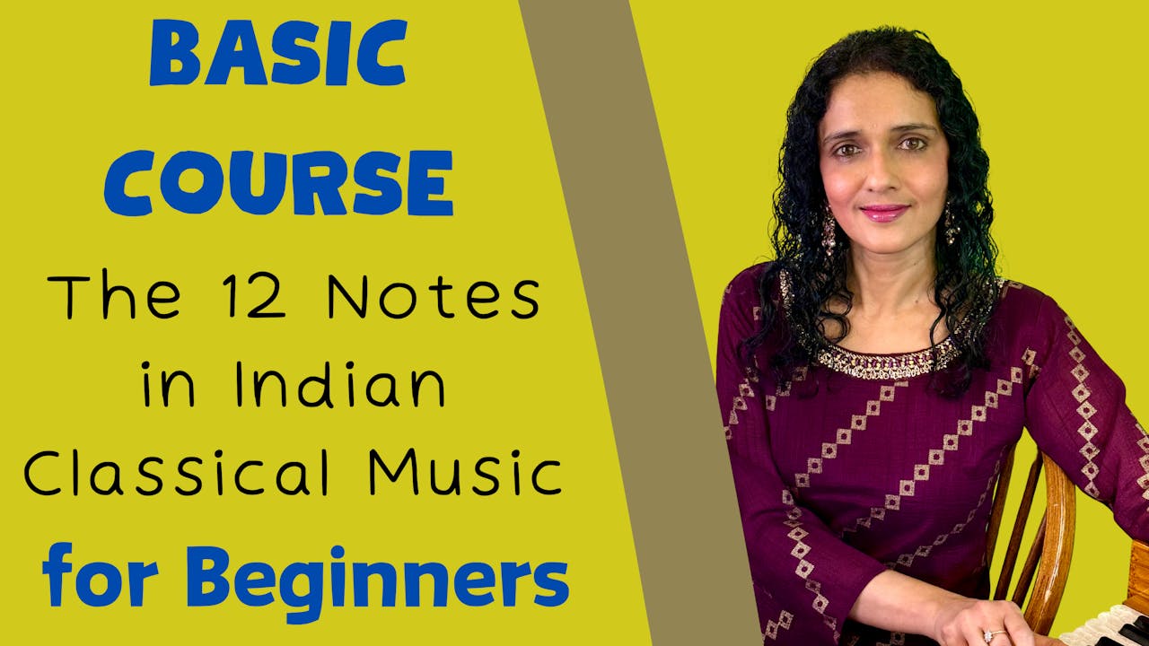 Basic Course The 12 Notes In Indian Music Bidisha Ghosh Music basic-course-the-12-notes-in-indian-music-bidisha-ghosh-music