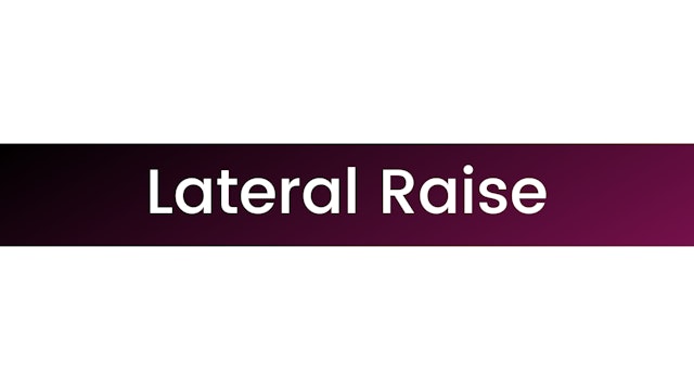 Lateral Raise