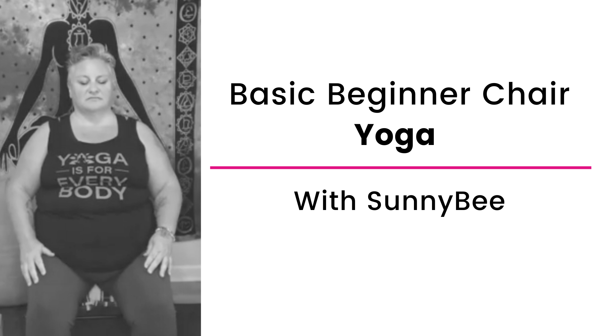 Beginner Basics Chair Yoga