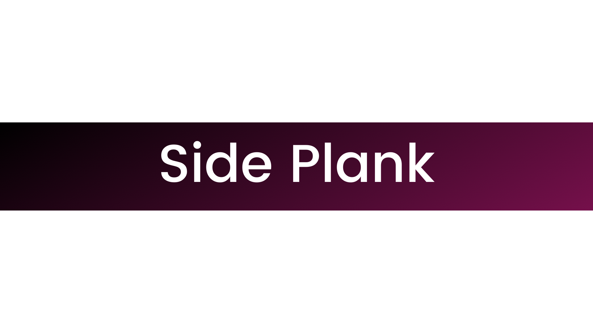 Side Plank