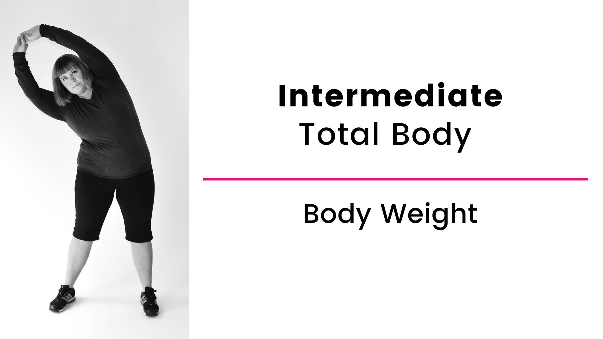Intermediate: Total Body with Body Weight