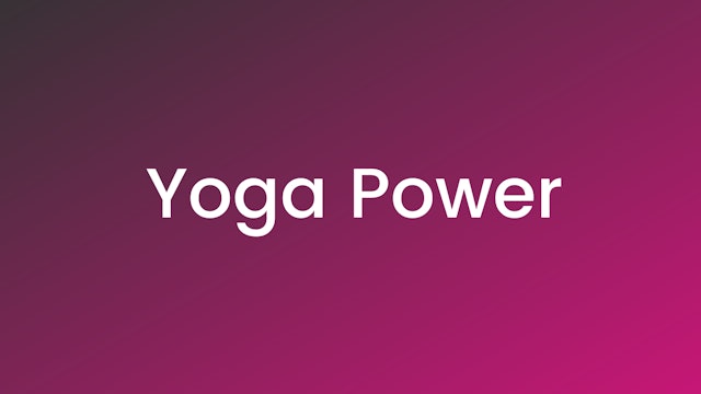 Workout #1: Yoga Power