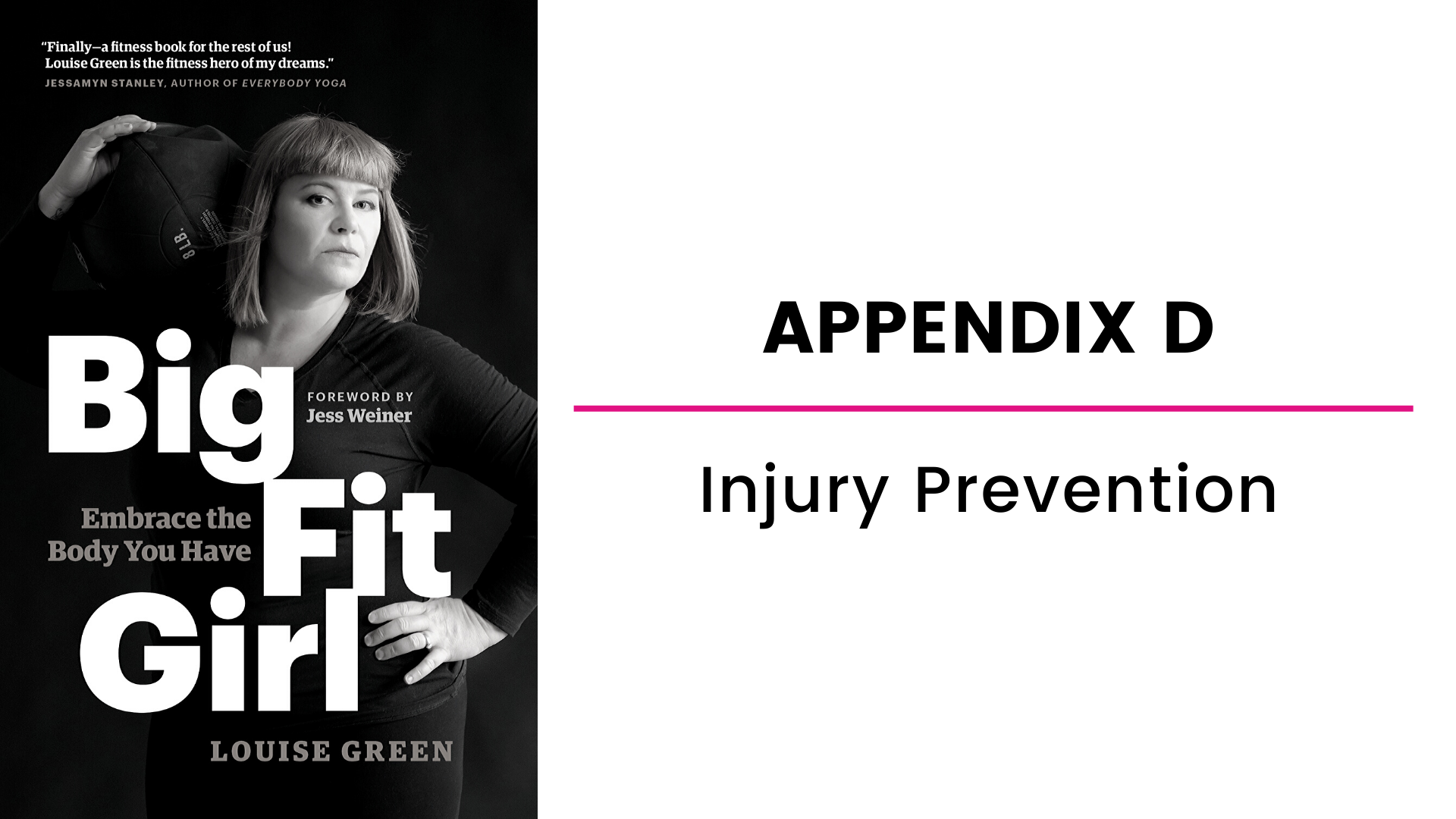 Appendix D: Injury Prevention
