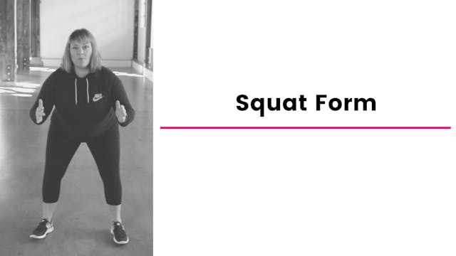 Squat Form