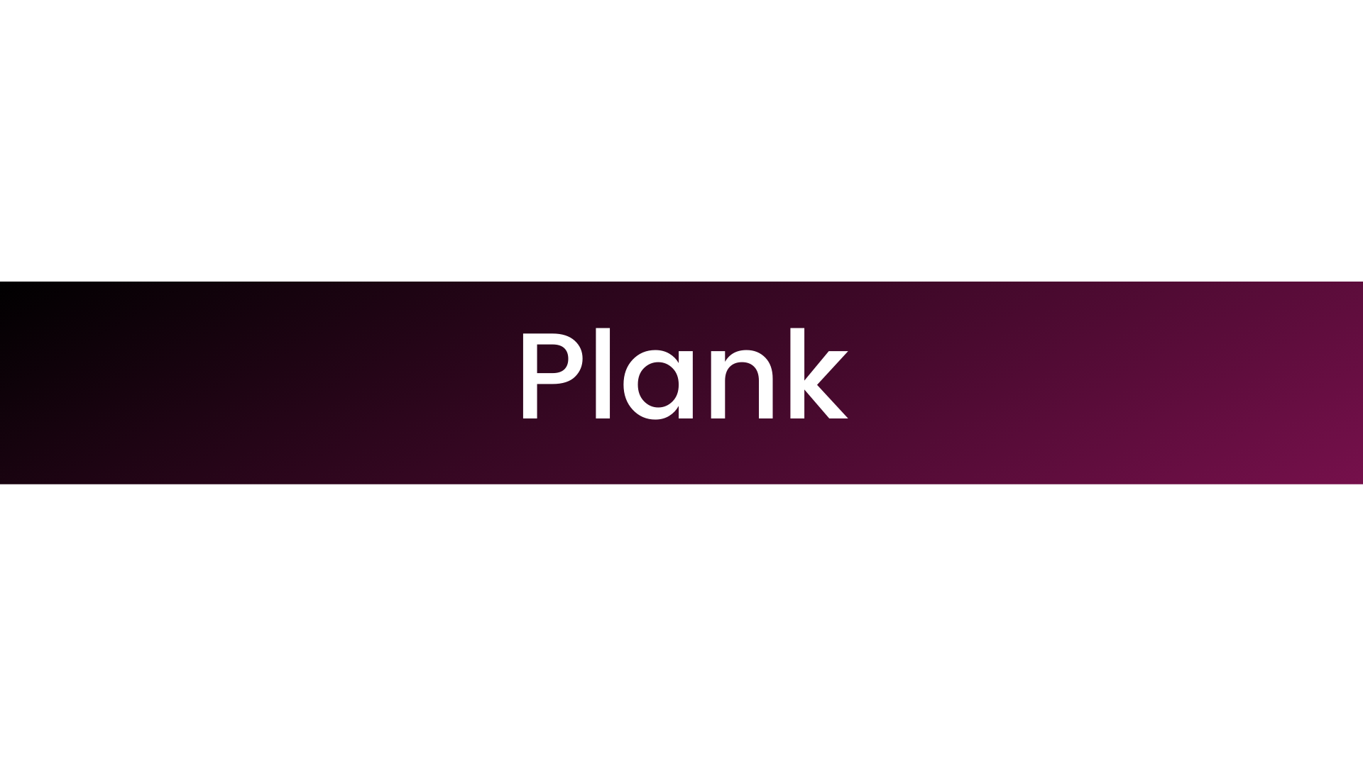 Plank