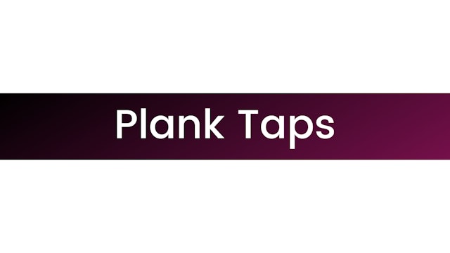 Plank Taps