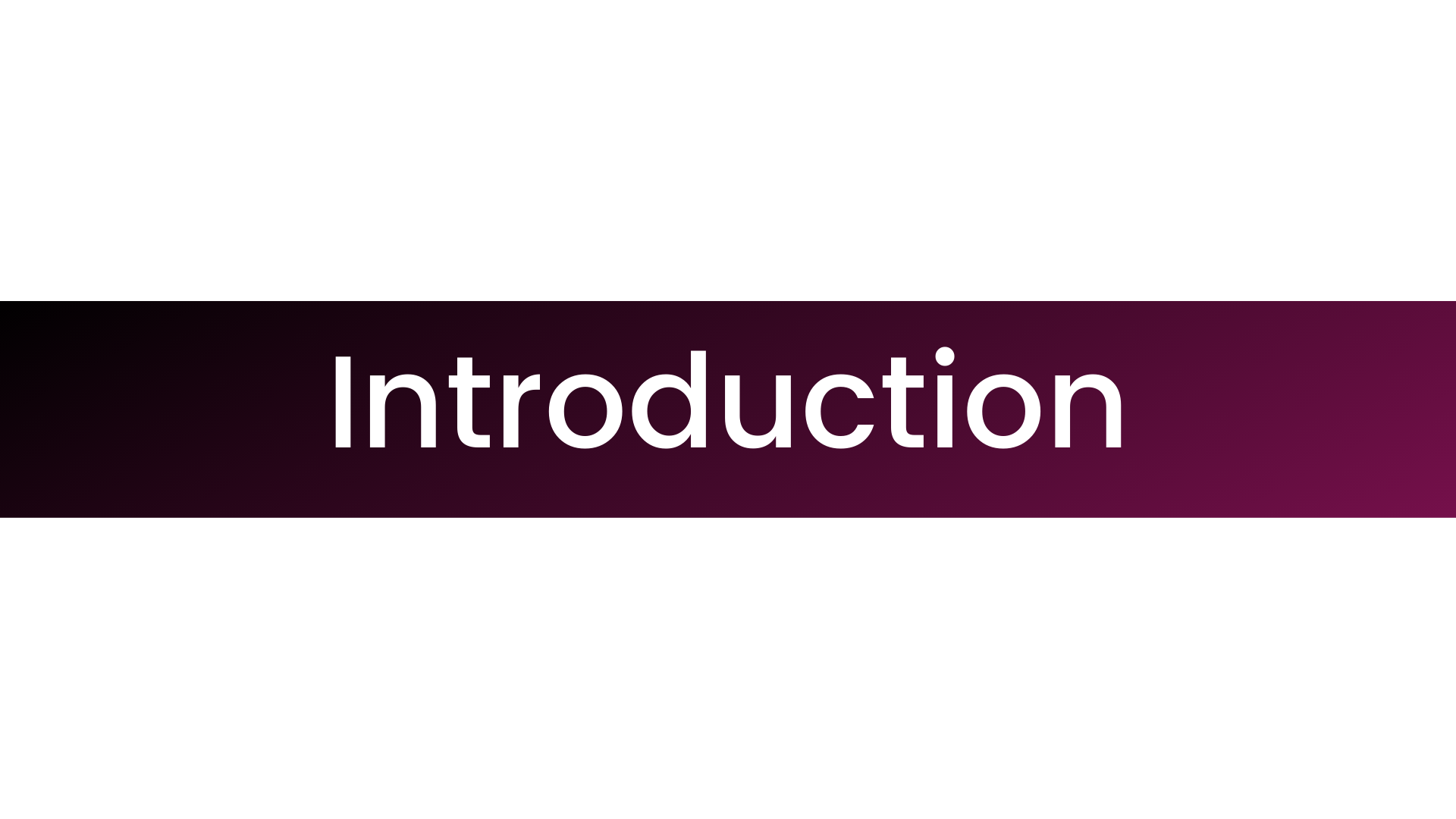 Week Five Introduction