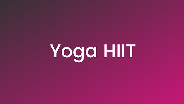 Workout #3: Yoga HIIT