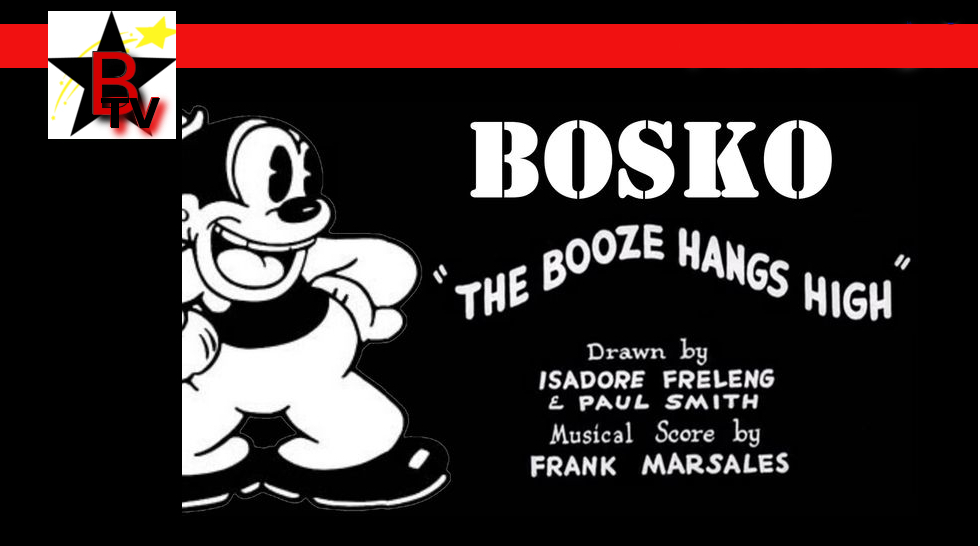 Bosko in The Booze Hangs High