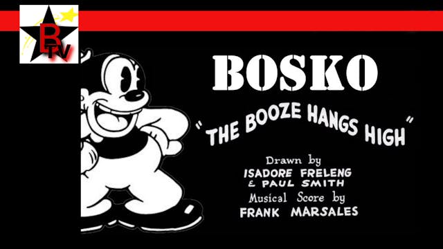 Bosko in The Booze Hangs High