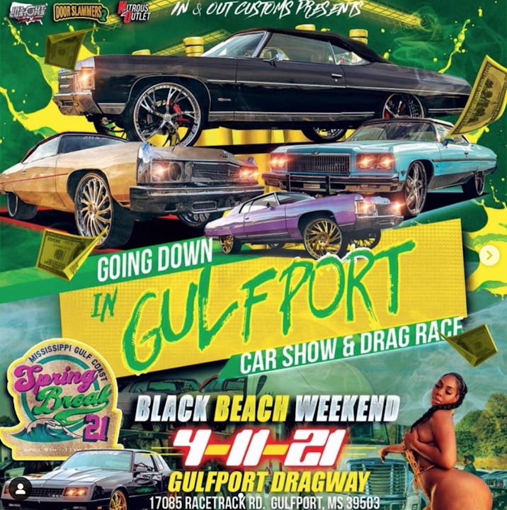 GulfPort Drag Race & CarShow Live Events Big Wheels Network