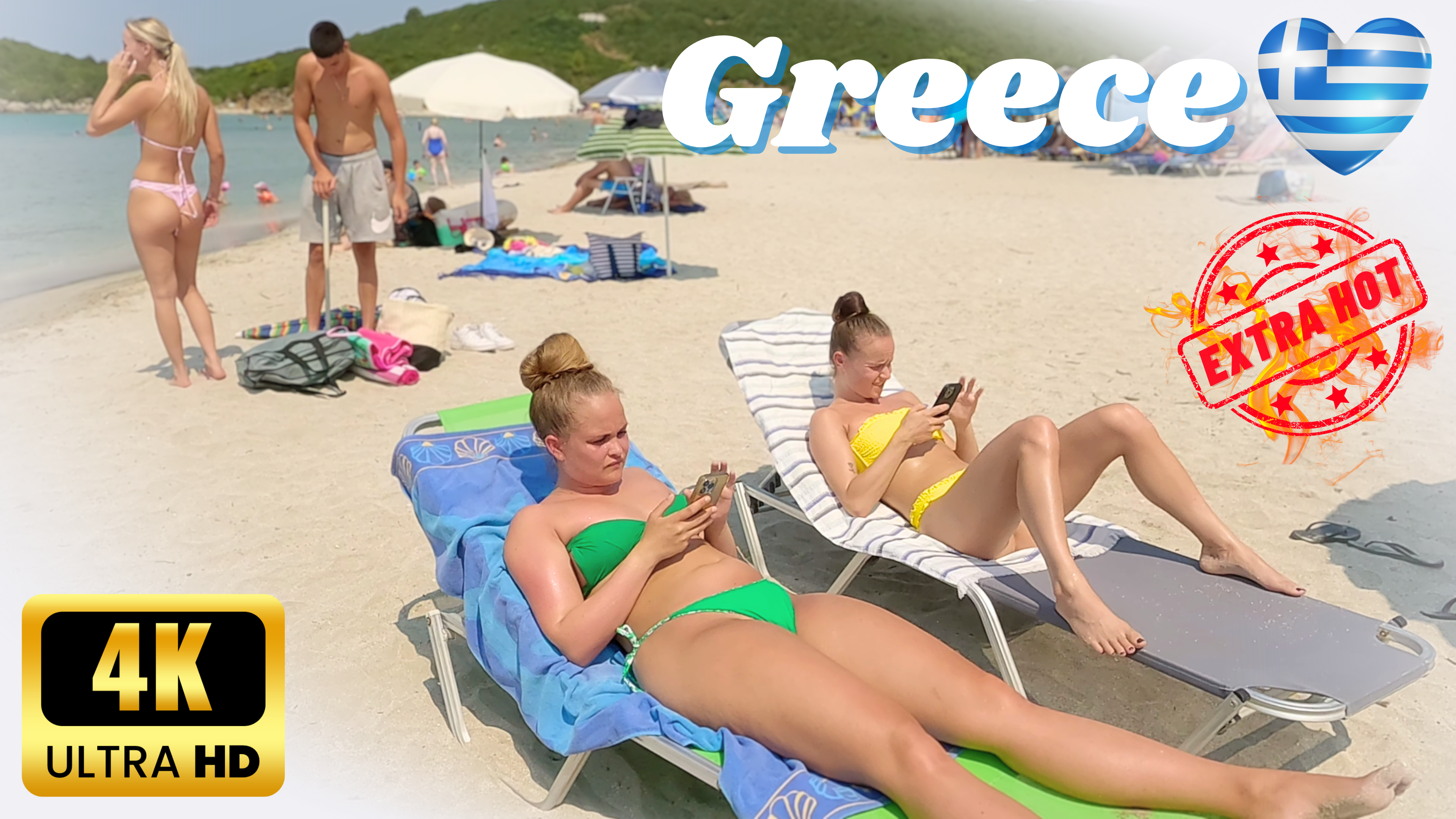 Greece, Ammoudia Beach