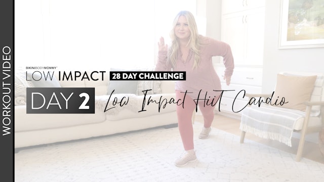 Workout: Day 2 / Low Impact HIIT Cardio