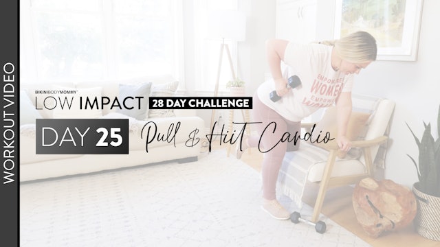 Workout: Day 25 / Pull & HIIT Cardio