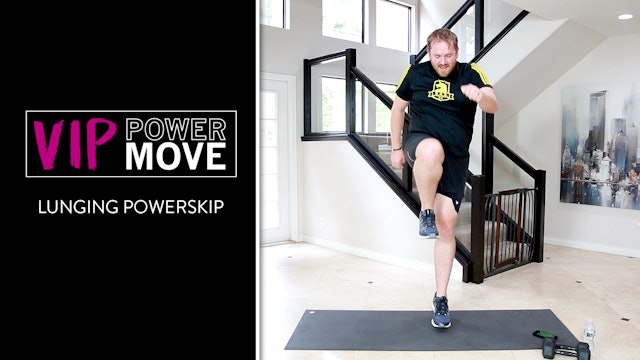 Lunging Power Skip