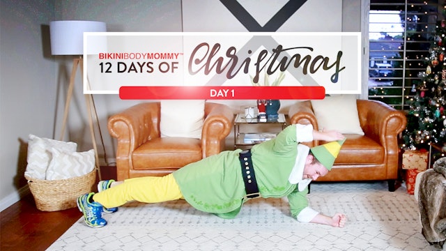 Day 01: Candy Cane Planks