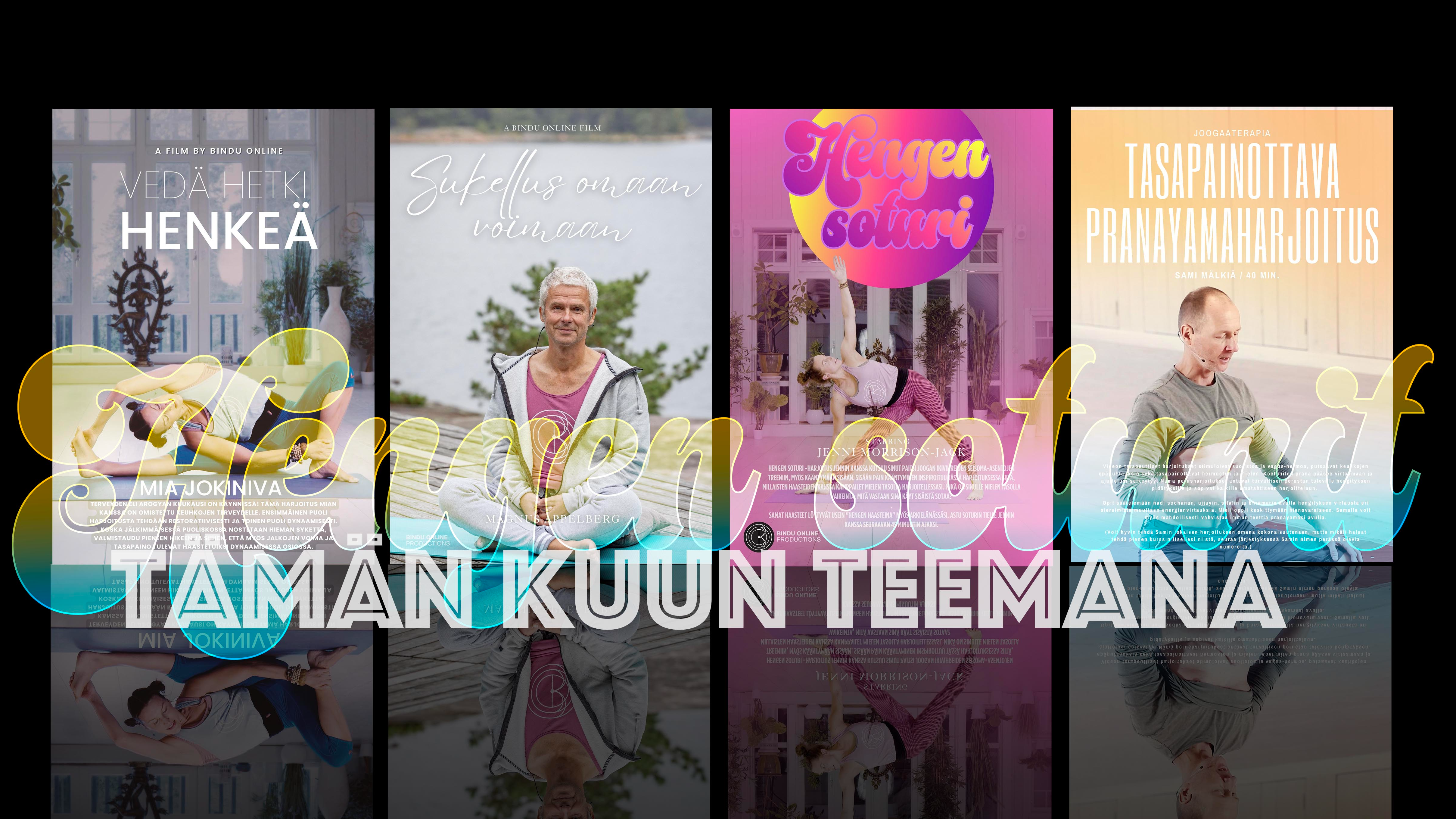 TÄMÄN KUUN TEEMANA / HENGEN SOTURIT