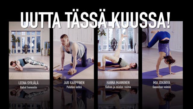 UUTTA TÄSSÄ KUUSSA / Maaliskuu