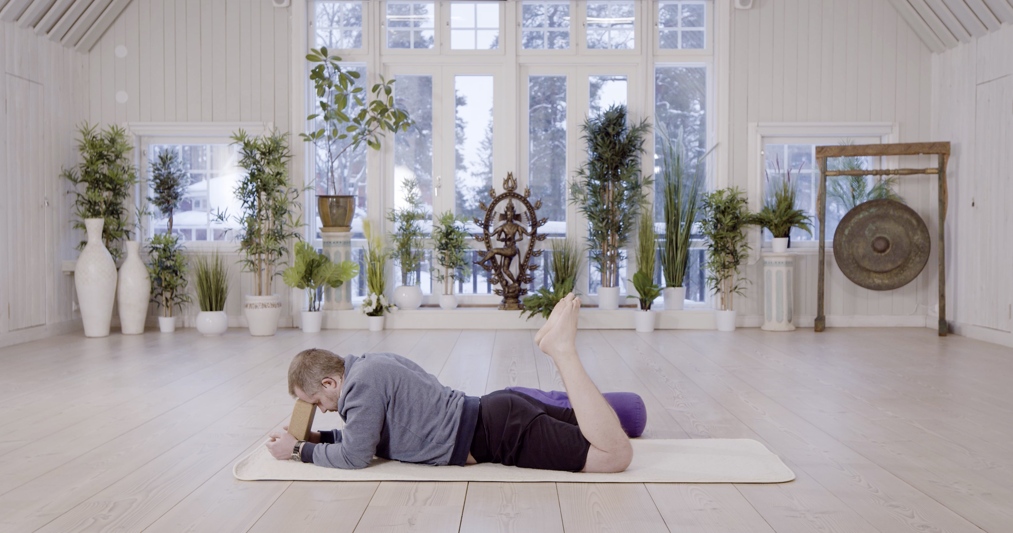 Lempeästi laskeva harjoitus / Jouni Hallikainen /  60 min.