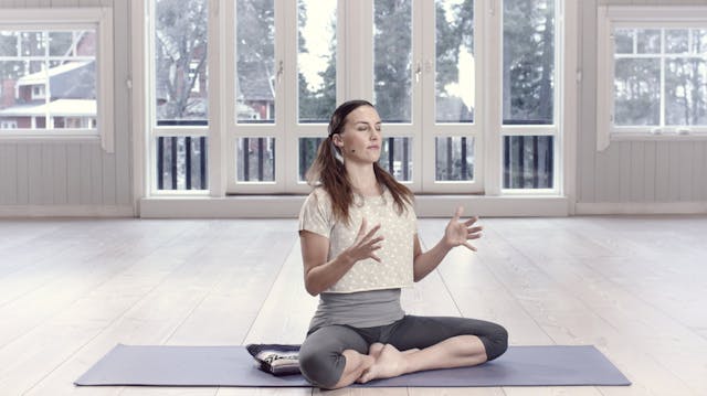 Metallielementin meditaatio ja pranay...