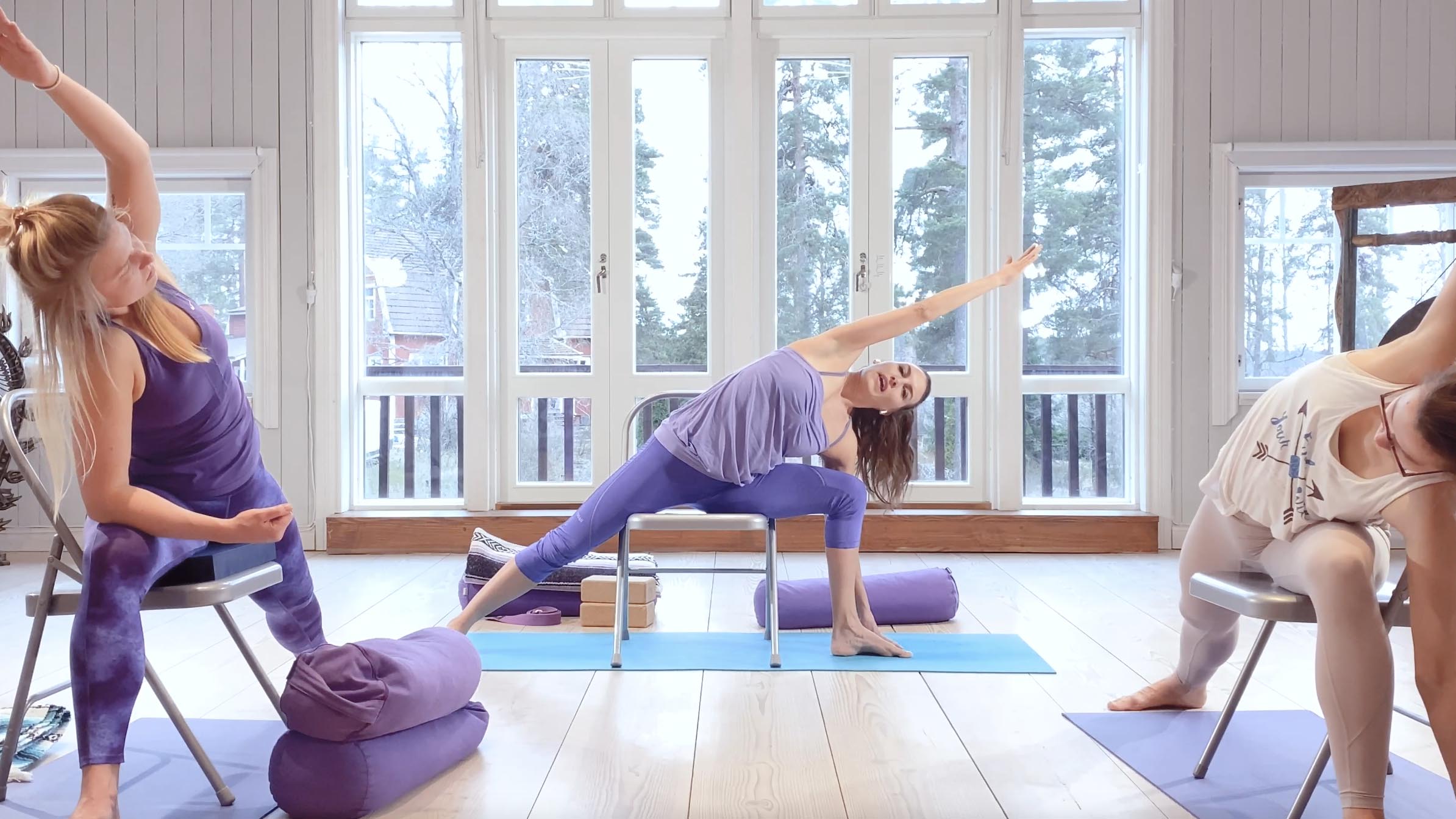 Yinjoogaa ärtyneisyyteen / Mia Jokiniva / 45 min.