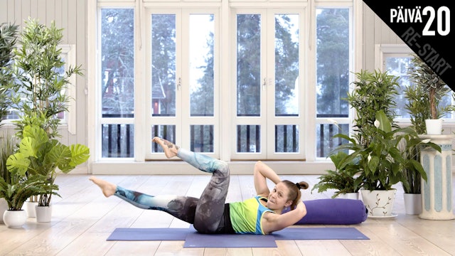 Keskivartalo liekkeihin / Leena Syrjälä / Taso 2 / 45min.