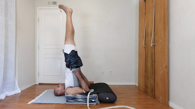 Salamba sarvangasana / Elia Nikolaev ...