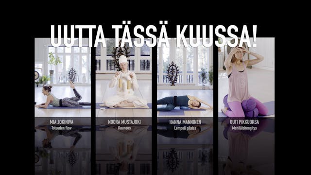 UUTTA TÄSSÄ KUUSSA / KESÄKUU