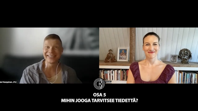 Podcast / Jooga-avautumisia / Mia Jokiniva / Osa 5