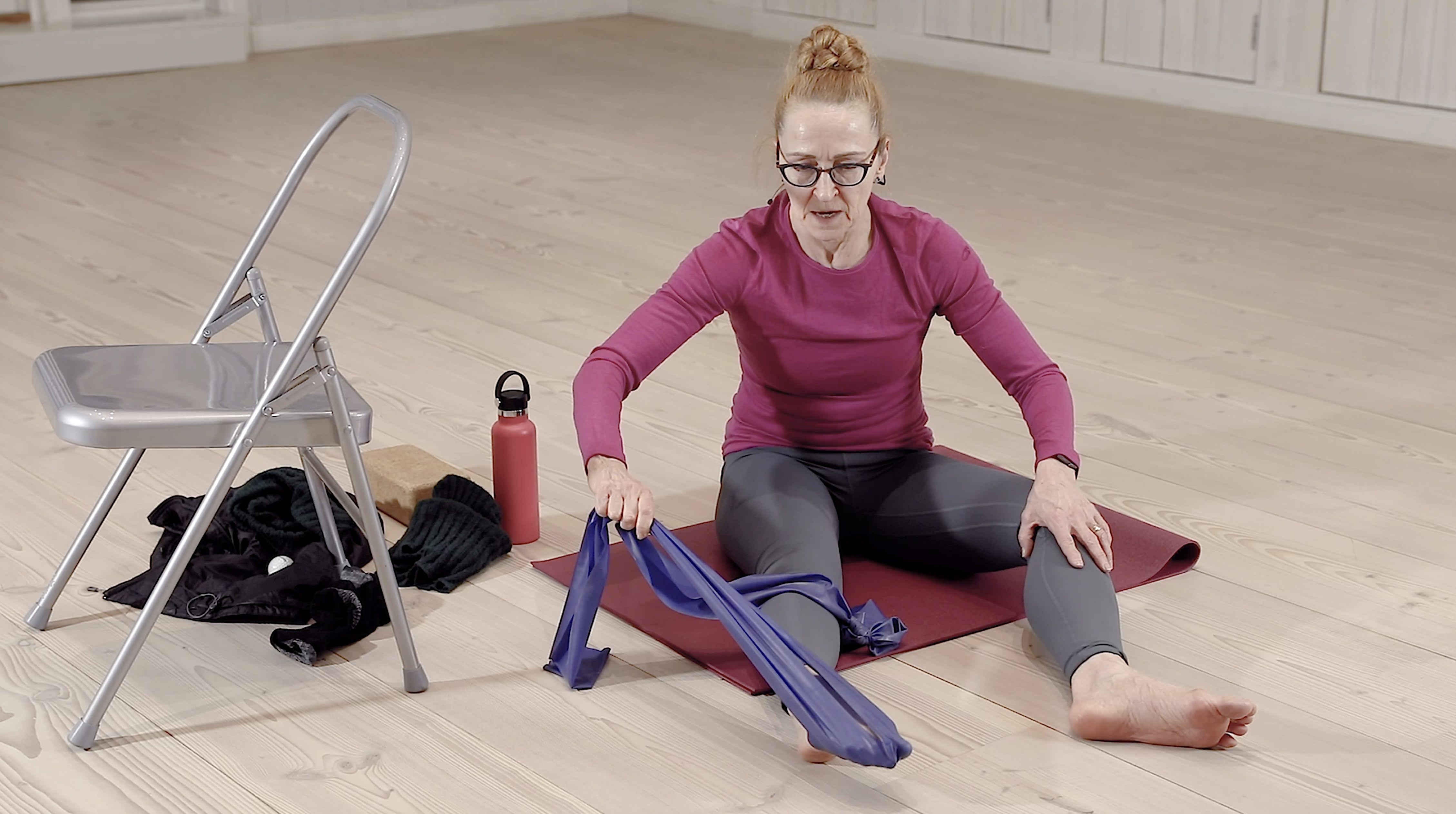 Lämmittelyharjoitus / Mikä vain laji / Floor barre / Fatima Witick / 30 min.