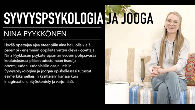 Nina Pyykkönen / Syvyyspsykologia ja ...