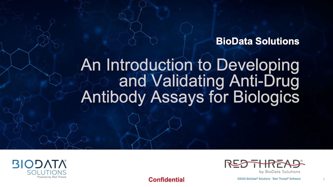 Developing & Validating Anti-Drug Antibody Assays