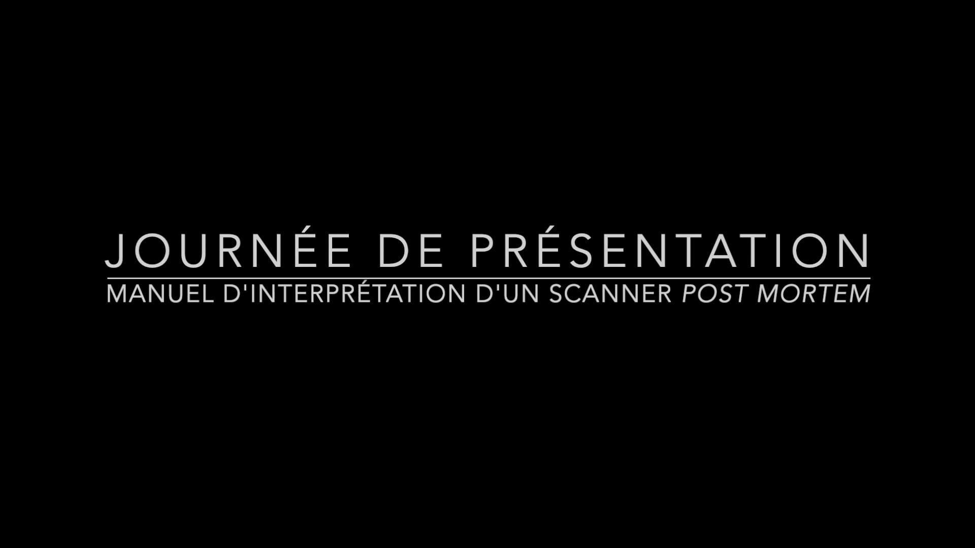 Journée de présentation - Ouvrage (replay)