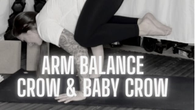 Arm Balance - Crow & Baby Crow