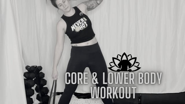 Core & Lower Body - Hamstrings & Obli...