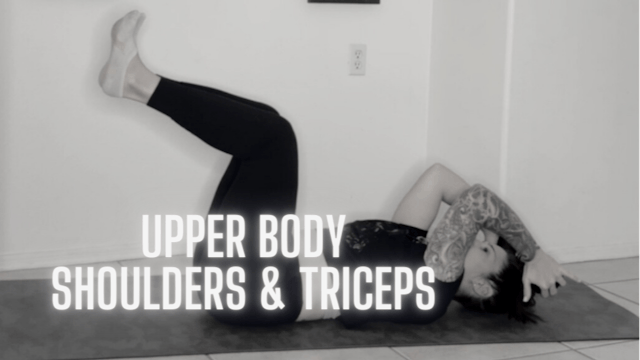 Day 4 - Upper Body Workout - Shoulders & Triceps