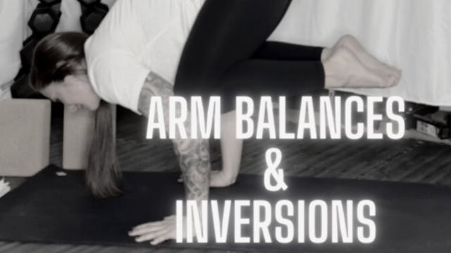 Arm Balances & Inversions