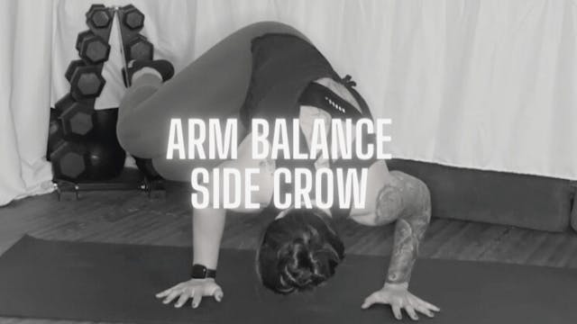 Arm Balance - Side Crow