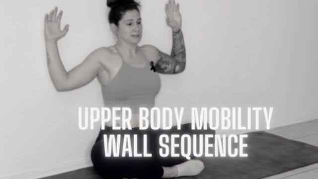 Day 6 - Upper Body Mobility - Wall Sequence