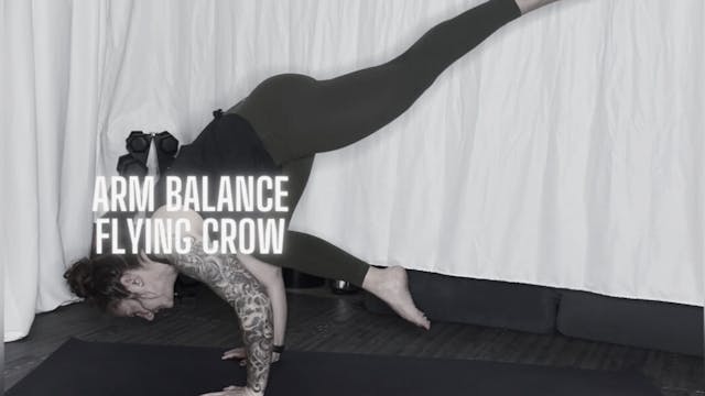 Arm Balance - Flying Crow