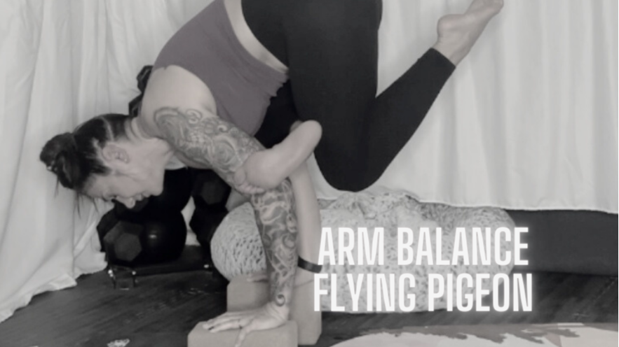 Arm Balance - Flying Pigeon