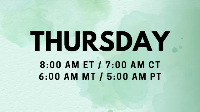 Jun 25 | 8:00am ET | Perinatal Movement and Mindfulness