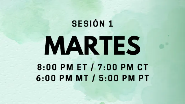 10 de noviembre | 8:00pm ET | Bootcamp Prenatal - Sesión 1