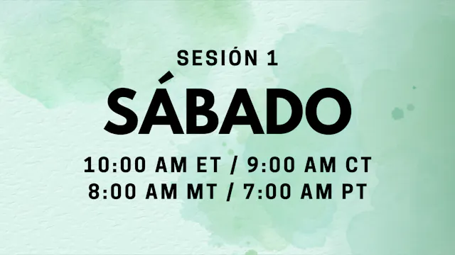 14 de noviembre | 10:00am ET | Bootcamp Prenatal - Sesión 1